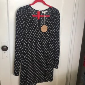 Black and white dress